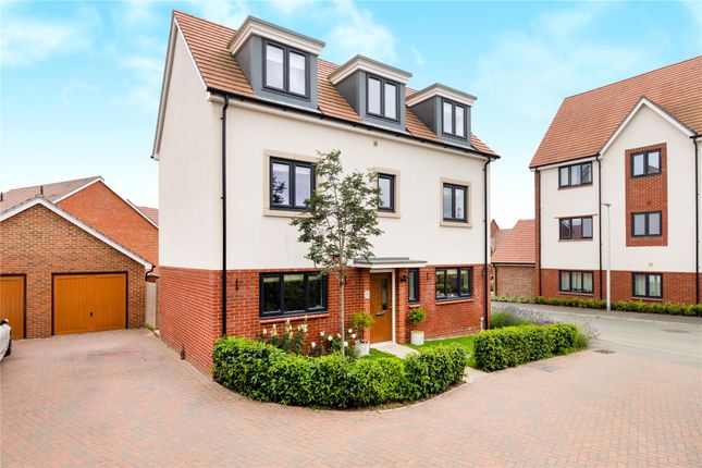 Thumbnail Detached house for sale in Quiller Avenue, Arborfield Green, Reading, Berkshire