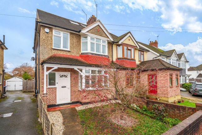 Thumbnail Semi-detached house for sale in Grange Road, New Haw