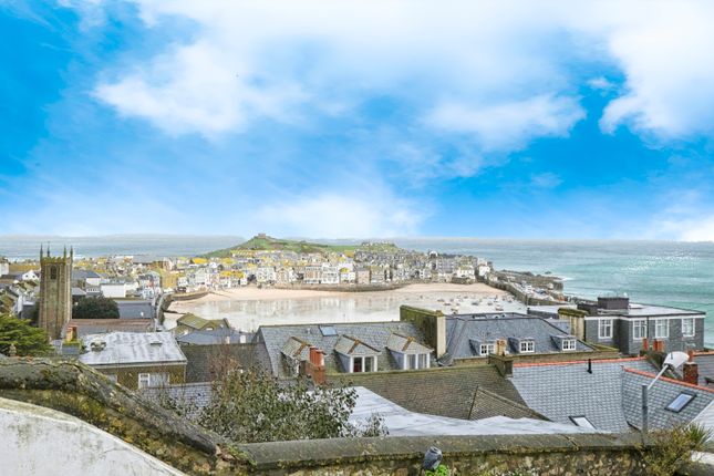 Flat for sale in Pednolver Terrace, St.Ives, Cornwall