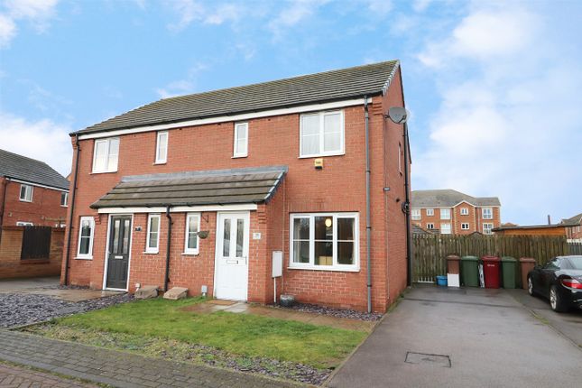 Semi-detached house for sale in Brambling Way, Scunthorpe