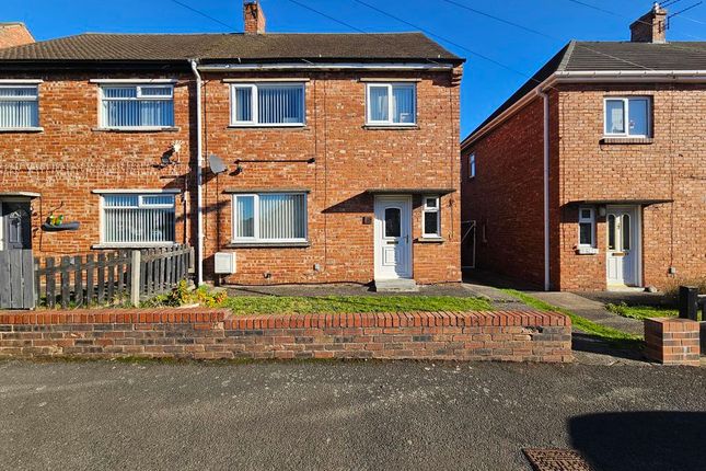 3-bed semi-detached on Waverley Drive, Bedlington, £119,950