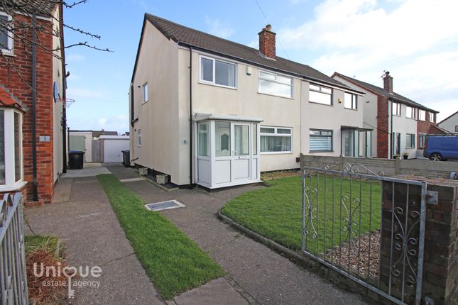 Thumbnail Semi-detached house for sale in Fairclough Road, Thornton-Cleveleys