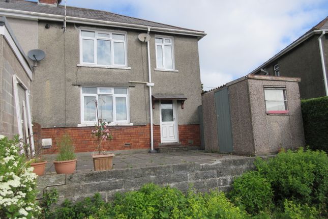 Semi-detached house for sale in Lewis Crescent, Gilfach