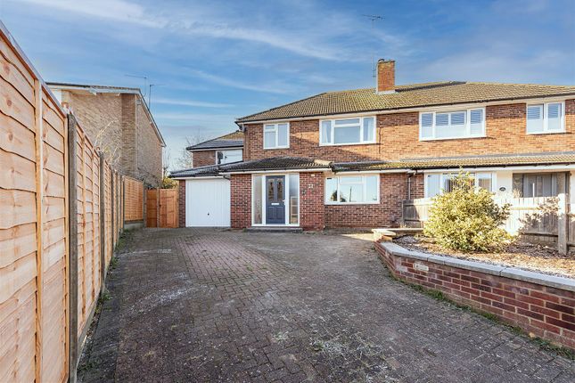 Thumbnail Semi-detached house for sale in Springfield Crescent, Harpenden