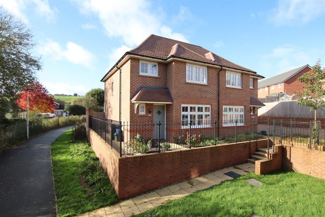 Thumbnail Semi-detached house for sale in Hawkins Road, Exeter