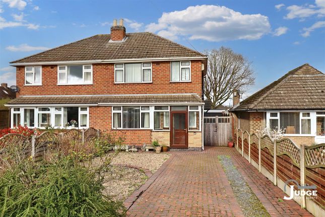 Semi-detached house for sale in Jacqueline Road, Markfield, Leicestershire