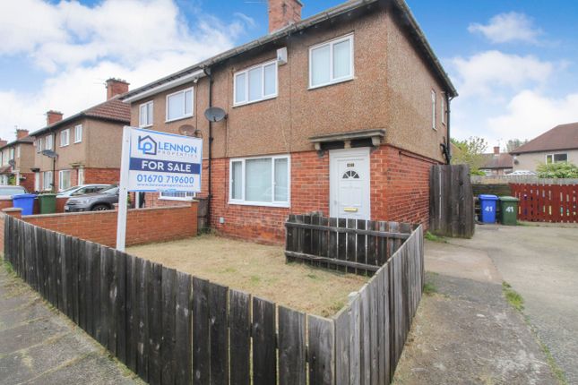 Semi-detached house for sale in Queens Gardens, Blyth