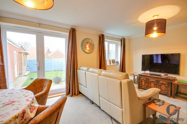 Semi-detached house for sale in Wellesley Close, Poringland, Norwich