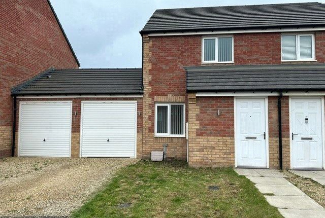 Thumbnail Semi-detached house for sale in Henwood Close, Middlesbrough, Cleveland