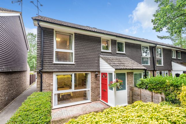 Thumbnail End terrace house for sale in Longlands Way, Camberley, Surrey