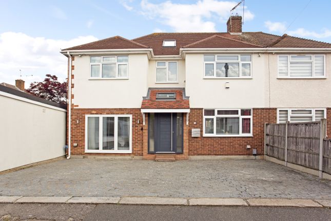 Thumbnail Semi-detached house for sale in Drakes Close, Cheshunt