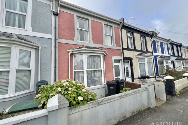 Thumbnail Terraced house for sale in Victoria Park Road, Torquay