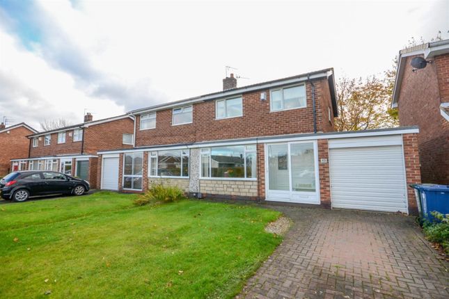 Semi-detached house for sale in Cresswell Drive, Newcastle Upon Tyne NE3