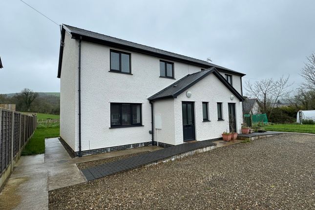 Semi-detached house for sale in Clos Megan, Felinfach, Lampeter