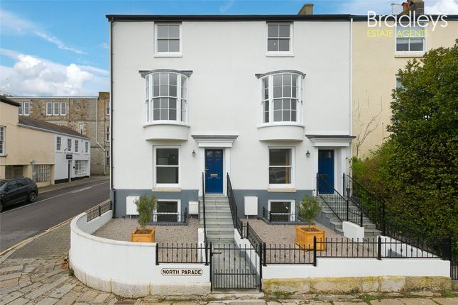 Terraced house for sale in North Parade, Penzance, Cornwall