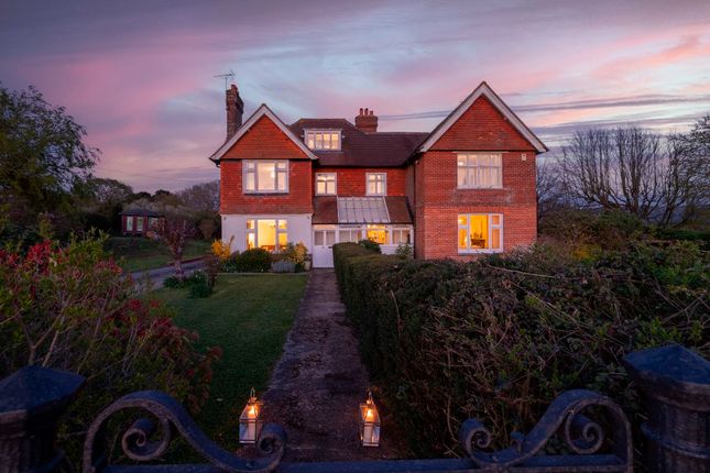 Front Of The House At Twilight