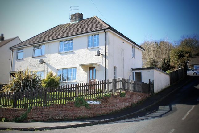 Thumbnail Semi-detached house for sale in Downlands Crescent, Ventnor, Isle Of Wight.