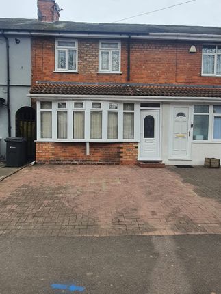 Thumbnail Terraced house for sale in Somerville Road, Birmingham