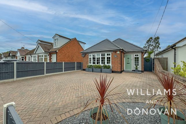 Thumbnail Detached bungalow for sale in Rectory Road, Hawkwell, Hockley