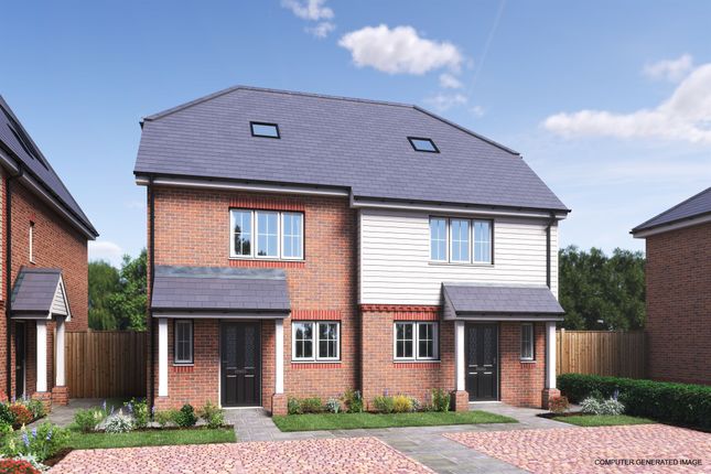 Thumbnail Semi-detached house for sale in Willow Place, Smallfield, Horley