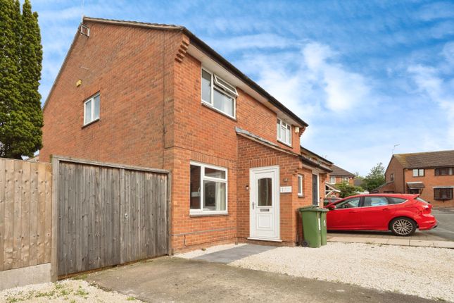 Thumbnail Semi-detached house for sale in Peewit Close, Glen Parva, Leicester