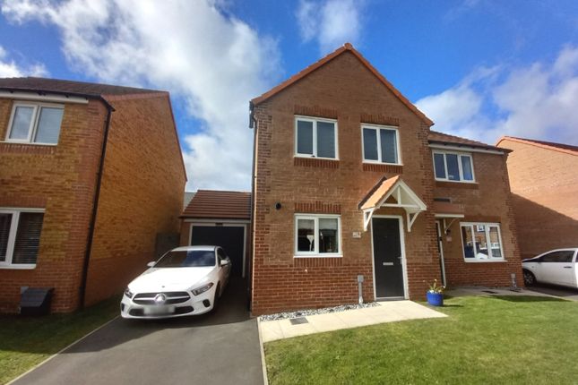 Semi-detached house for sale in Maxey Drive, Middlestone Moor, Spennymoor, Durham