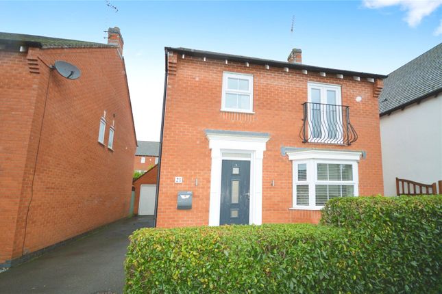Thumbnail Detached house for sale in Moray Close, Church Gresley, Swadlincote, Derbyshire