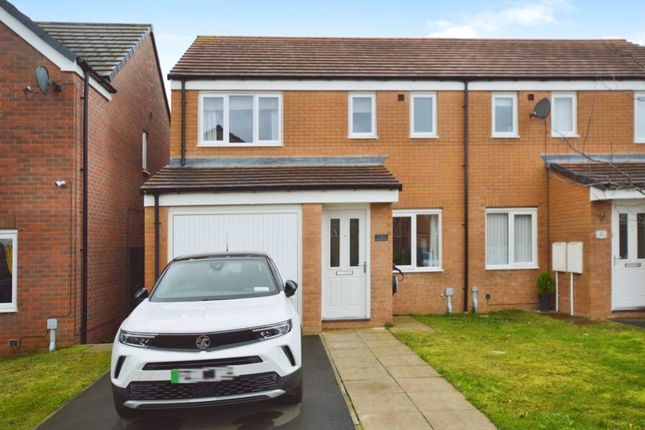 Thumbnail Semi-detached house for sale in Turnberry Mews, Ashington