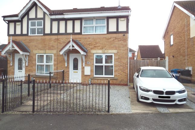 Thumbnail Semi-detached house to rent in Blossom Grove, Sutton-On-Hull, Hull