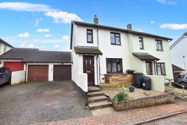 Semi-detached house for sale in Butts Way, North Tawton, Devon
