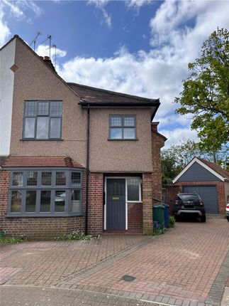 Thumbnail Semi-detached house to rent in Vale Croft, Pinner, Middlesex