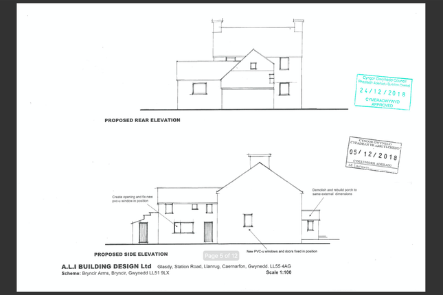 Detached house for sale in Bro Pedr Fardd, Garndolbenmaen