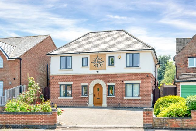 Thumbnail Detached house for sale in The Fairway, Oadby