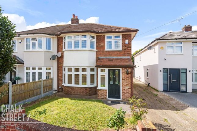 Thumbnail Semi-detached house for sale in Wells Gardens, Rainham