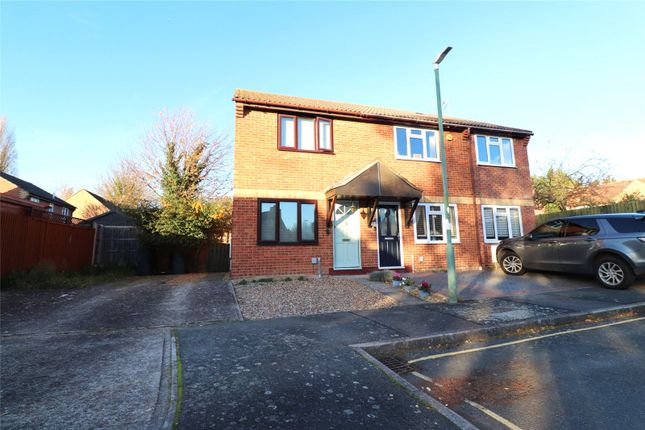 Semi-detached house for sale in Sayer Close, Worcester Park, Greenhithe, Kent