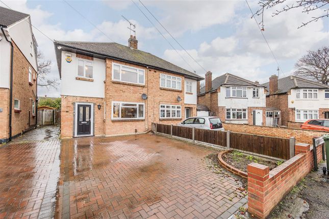 Thumbnail Semi-detached house for sale in Peterborough Avenue, Upminster