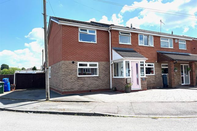 Thumbnail Semi-detached house for sale in Fairmount Way, Rugeley