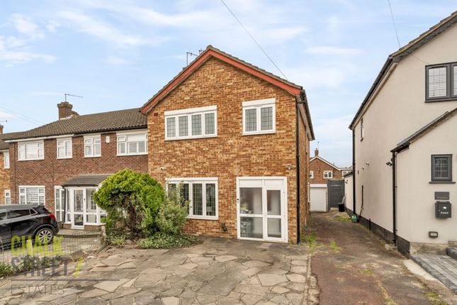Thumbnail End terrace house for sale in Severn Drive, Upminster