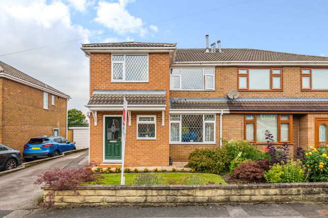 Thumbnail Semi-detached house for sale in Keren Grove, Wrenthorpe, Wakefield, West Yorkshire