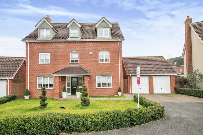 Thumbnail Detached house for sale in Windmill Close, Great Cornard, Sudbury