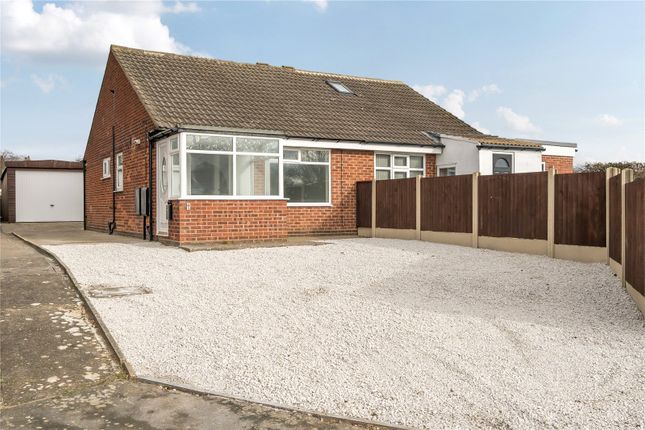Thumbnail Bungalow for sale in Wood Crescent, Rothwell, Leeds, West Yorkshire
