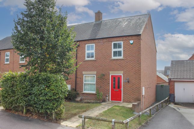 Thumbnail End terrace house for sale in Johnson Drive, Leighton Buzzard