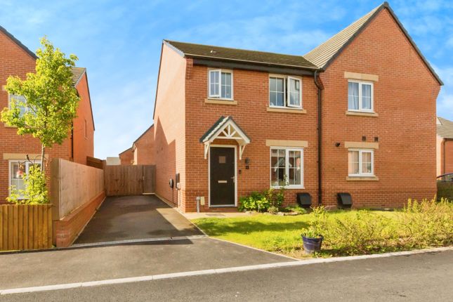 Semi-detached house for sale in Farm Close, Crewe, Cheshire