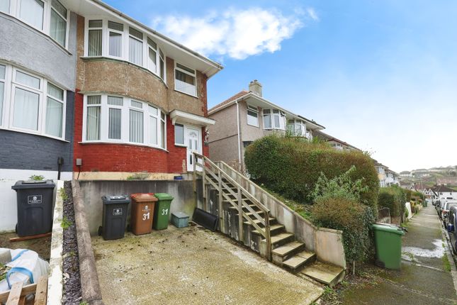 Thumbnail Semi-detached house for sale in Cardinal Avenue, Plymouth, Devon