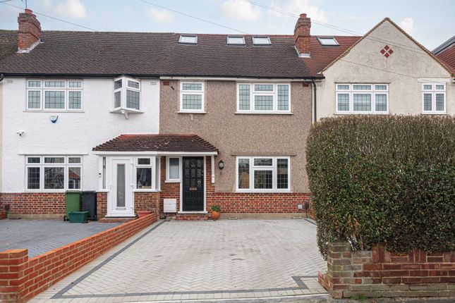 Thumbnail Terraced house for sale in Danetree Road, West Ewell, Epsom