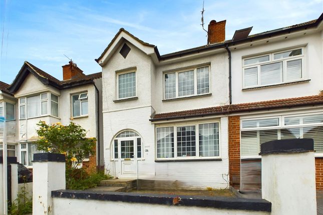 Thumbnail Semi-detached house for sale in Links Road, Portslade, Brighton