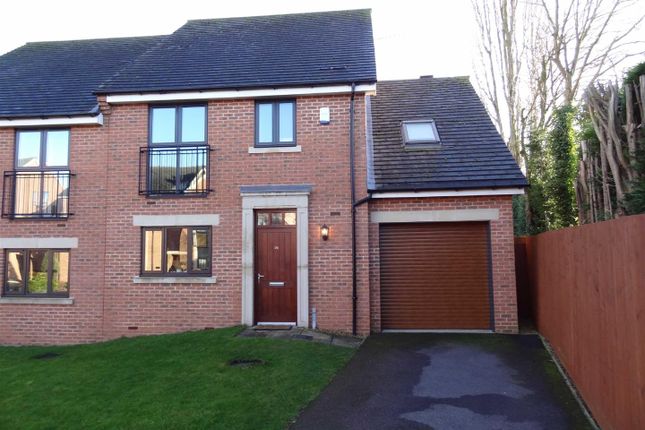 Thumbnail Semi-detached house to rent in Auckland Place, Duffield, Belper
