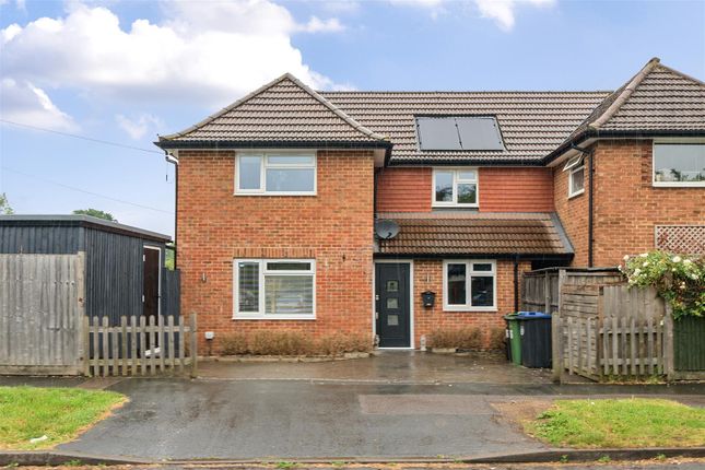 Thumbnail End terrace house for sale in Clare Crescent, Leatherhead