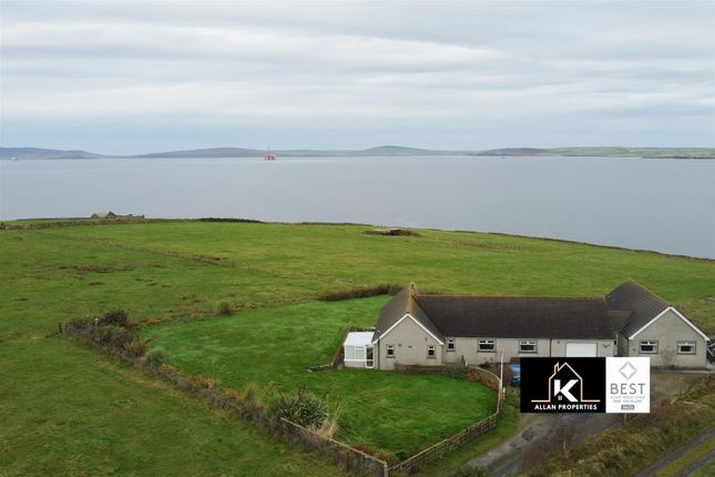 Thumbnail Detached house for sale in Waaness, Burray, Orkney