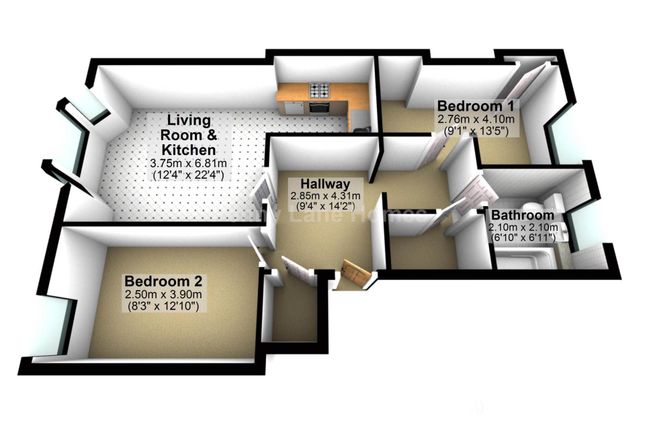 Flat for sale in Thorn Brae, Johnstone